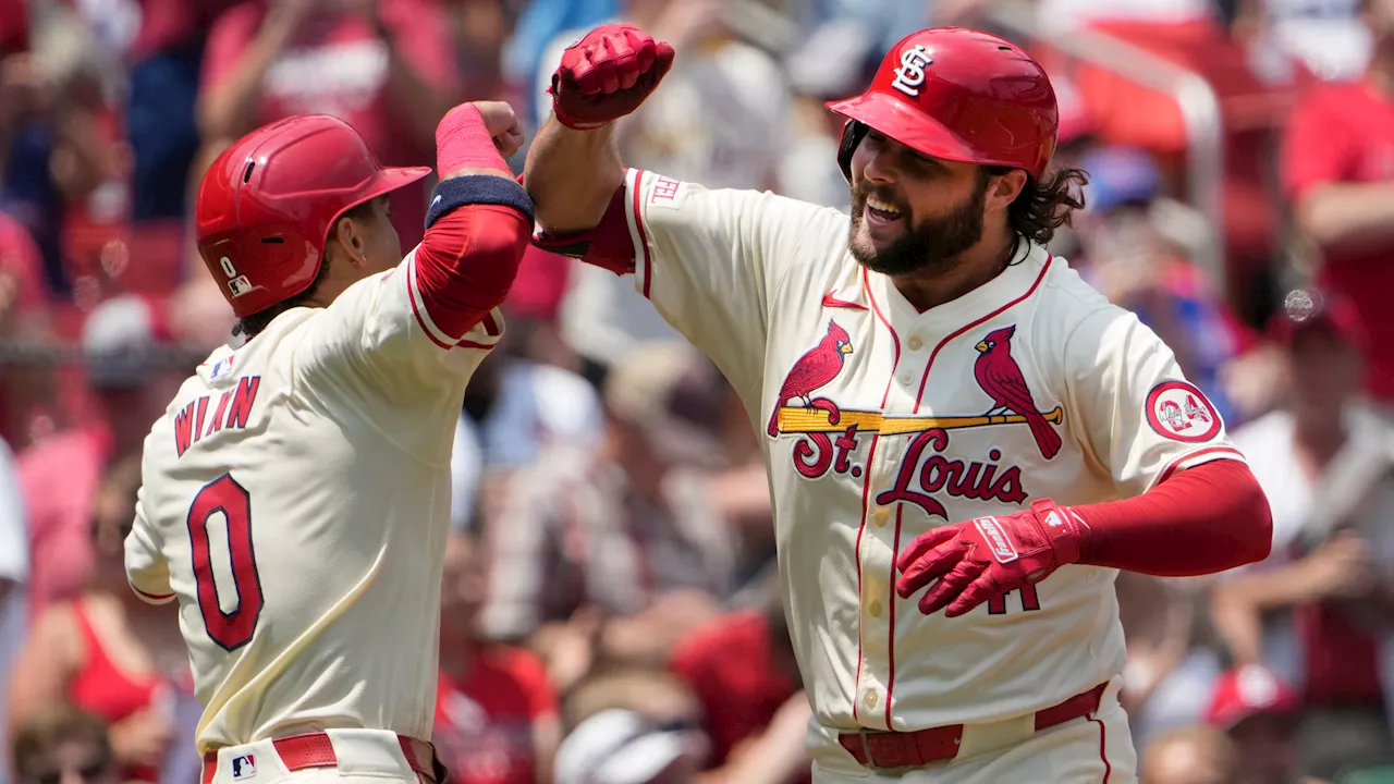 Nine-run first inning helps Cardinals rout Cubs in doubleheader opener