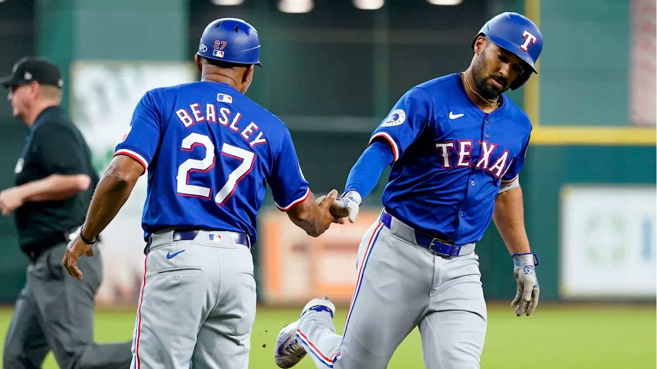 Semien homers, Lowe's RBI single in 10th lifts Rangers over Astros