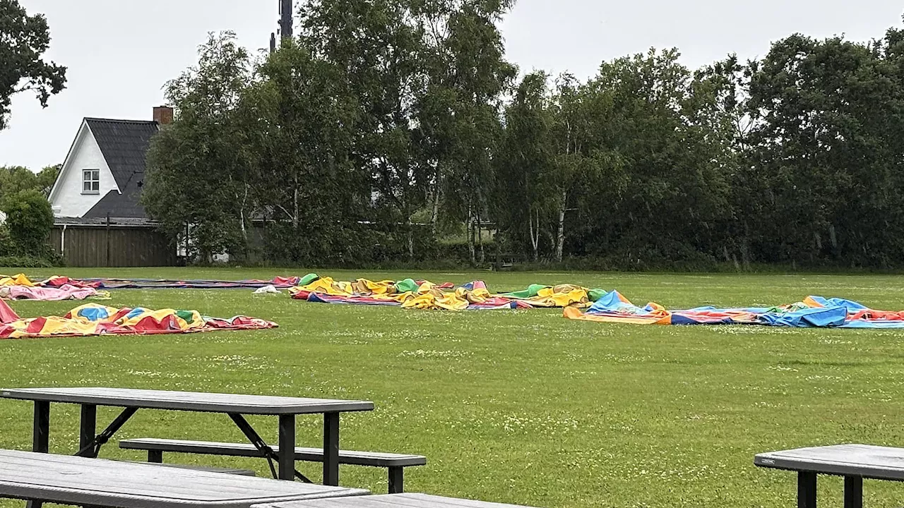 Regn aflyser stor del af fest: - Det kommer til at koste