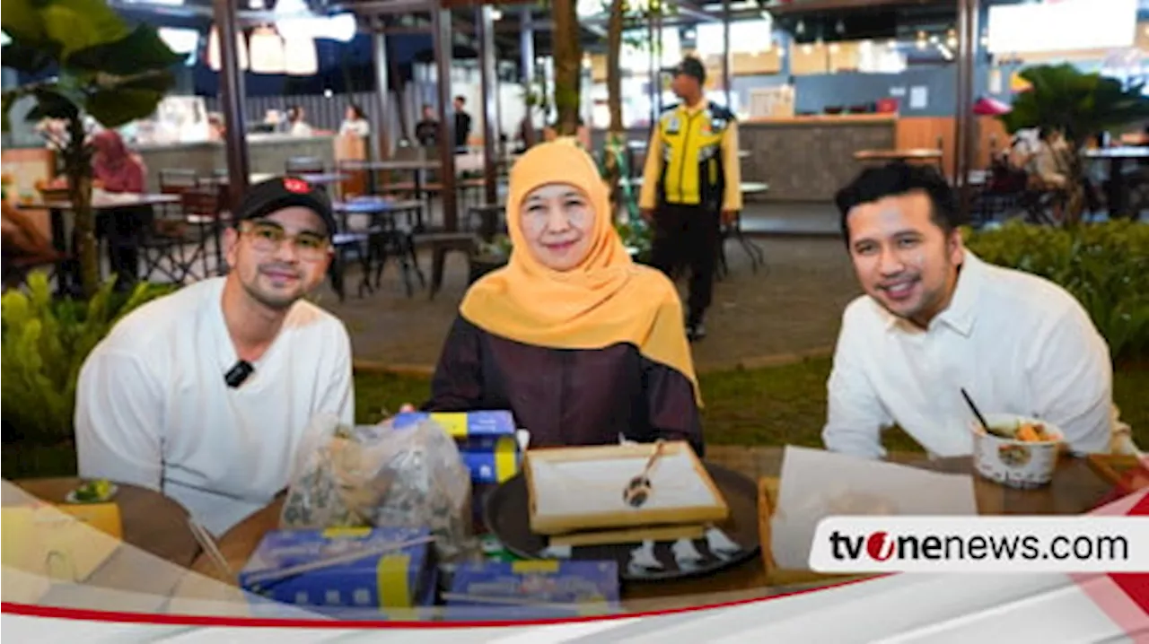 Bertemu Raffi Ahmad, Khofifah-Emil Berencana Bangun Destinasi Kuliner Nusantara di Batu dan Bromo