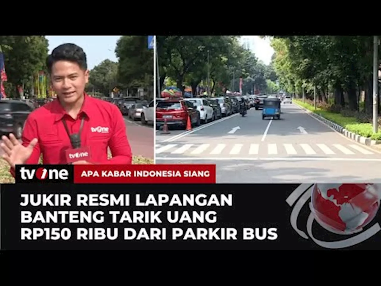 Jukir di Lapangan Banteng: Tarik Biaya Rp150 Ribu untuk Bus Wisata dan 'Setoran' ke Oknum Dishub