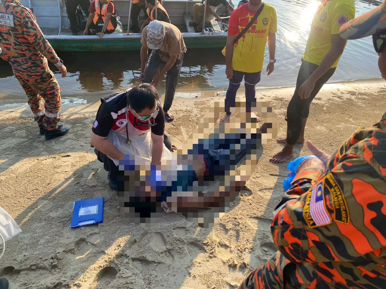 Lelaki ditemukan lemas selepas tergelincir di muara Pantai Bagan Lalang