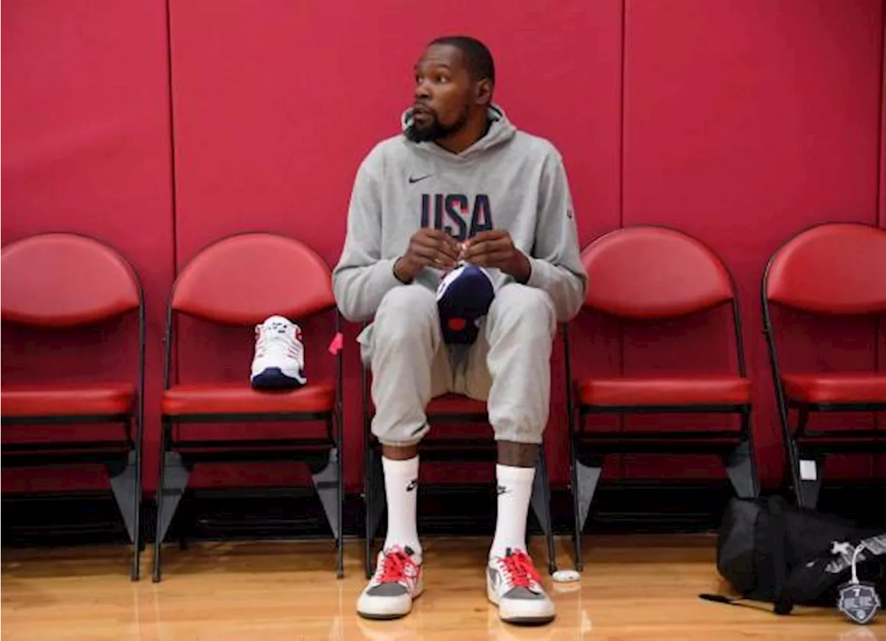 Kevin Durant se pierde entrenamiento; hay incertidumbre en el Team USA antes de los Juegos Olímpicos