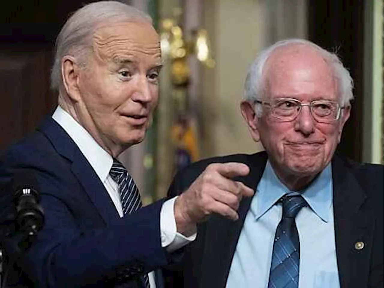 Biden erhält Unterstützung von Bernie Sanders