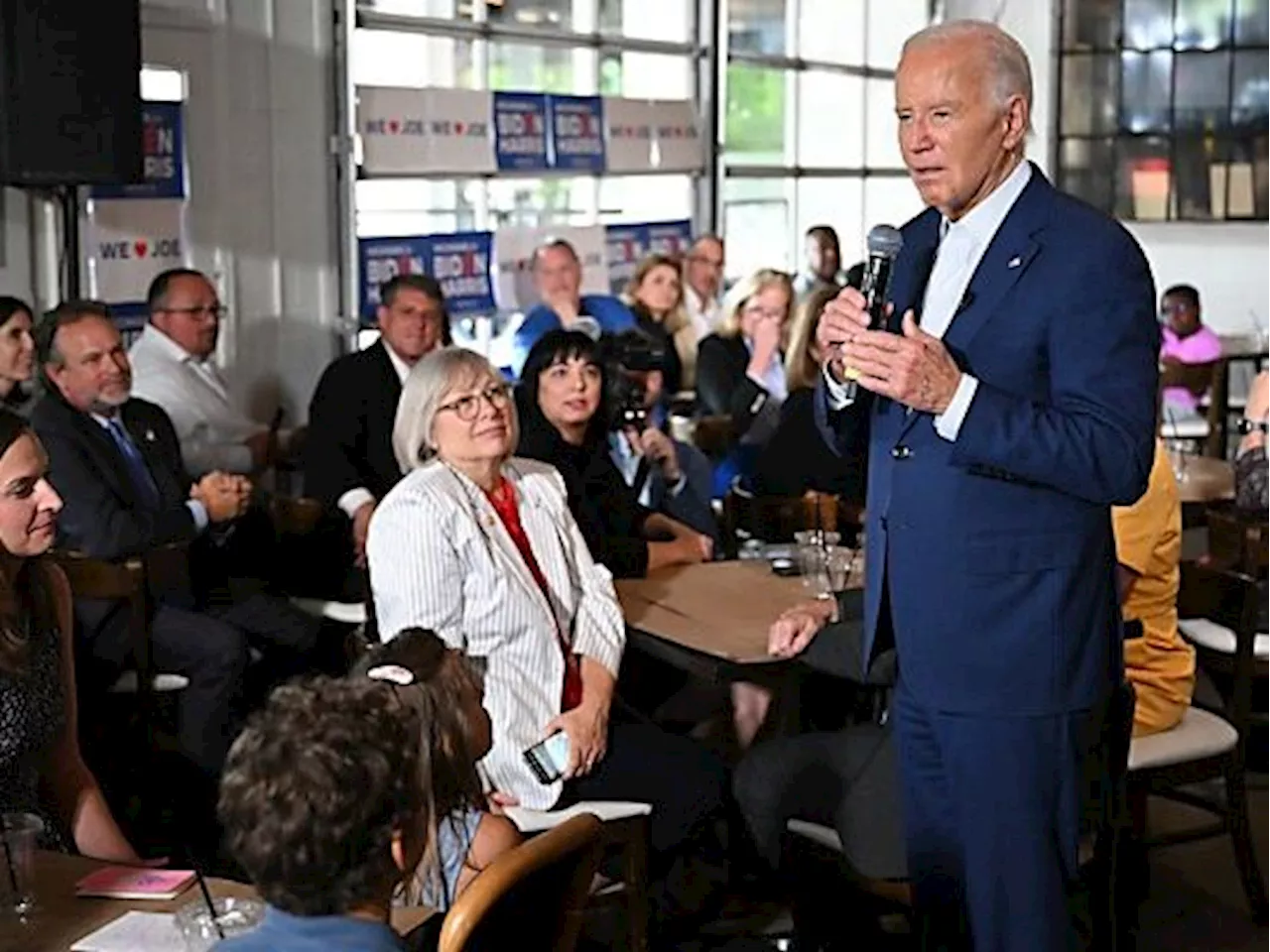 Biden macht weiter Wahlkampf in Michigan