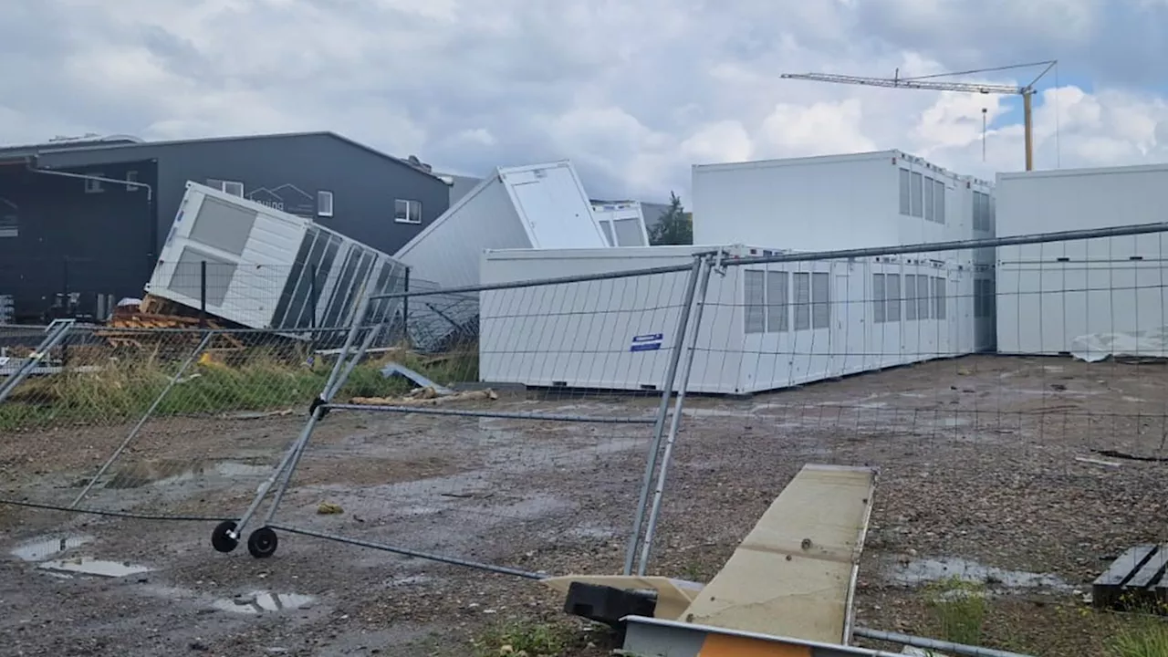 Unwetter: Tornado in Telgte, Überschwemmungen in Coesfeld