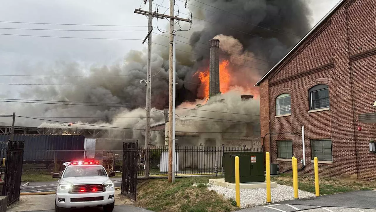 6-Alarm building fire in York, Pa., still smoldering a day later