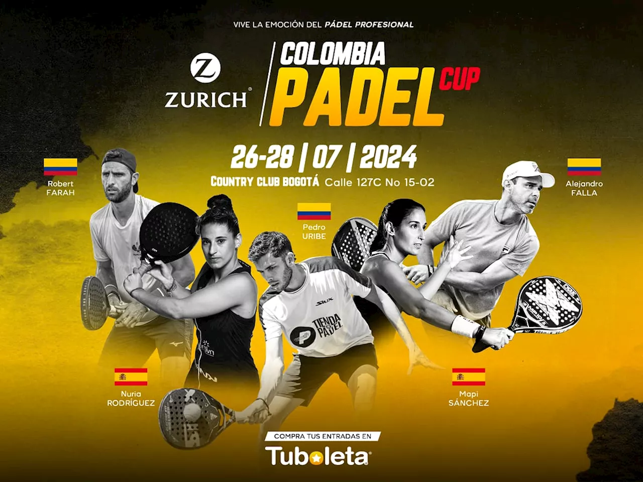 ‘Zurich Colombia Padel Cup’: revolucionando el deporte y la juventud colombiana