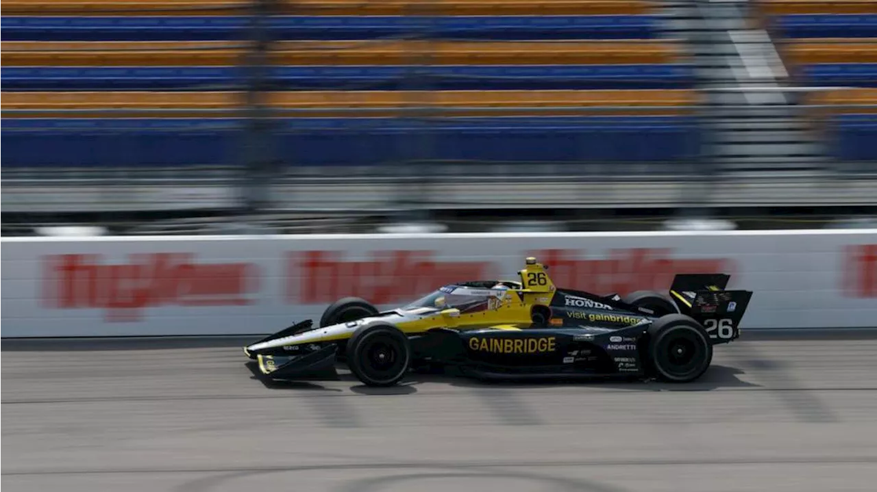 Herta, McLaughlin win poles for IndyCar doubleheader at Iowa Speedway