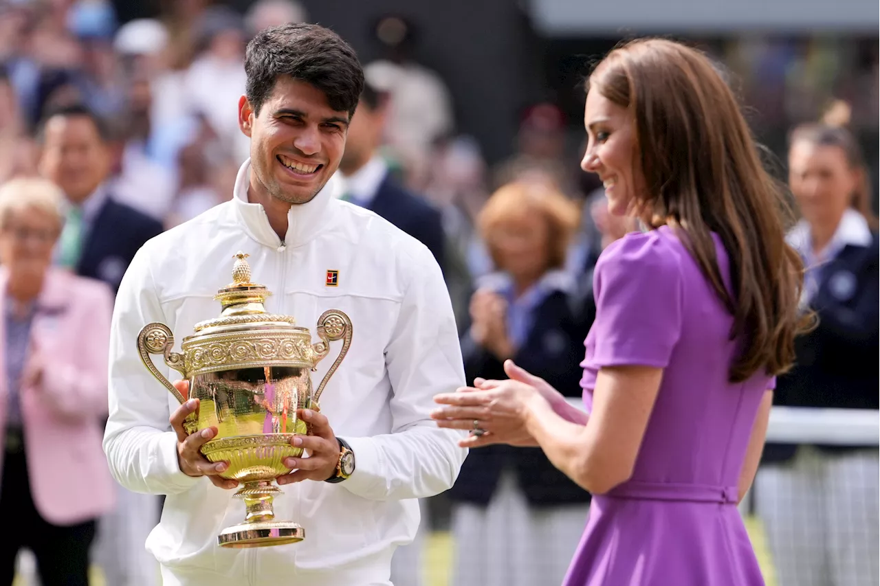 Carlos Alcaraz tops Novak Djokovic in a second consecutive Wimbledon final for a fourth Slam title