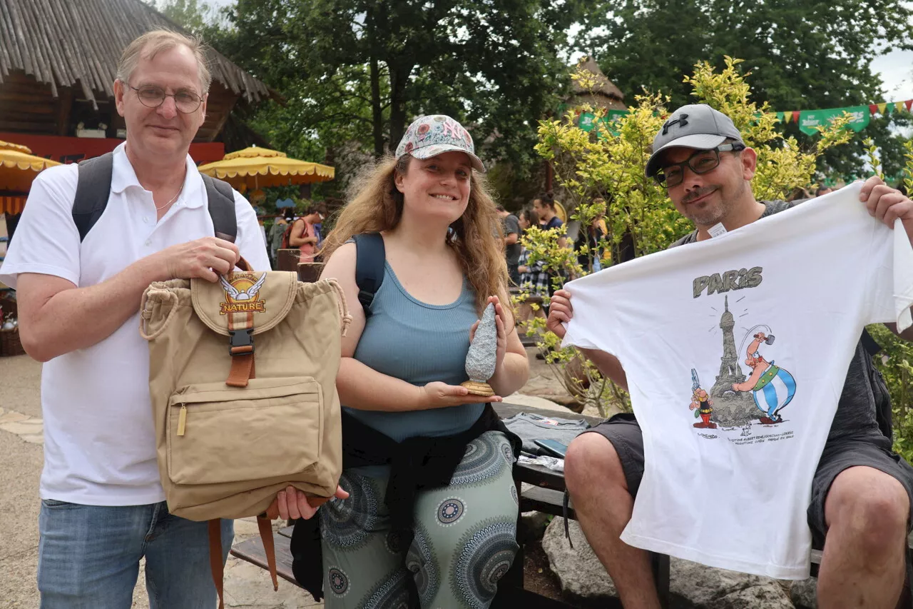 Braderie gauloise au Parc Astérix : 'des objets cultes, qu'on ne trouve nulle part ailleurs'