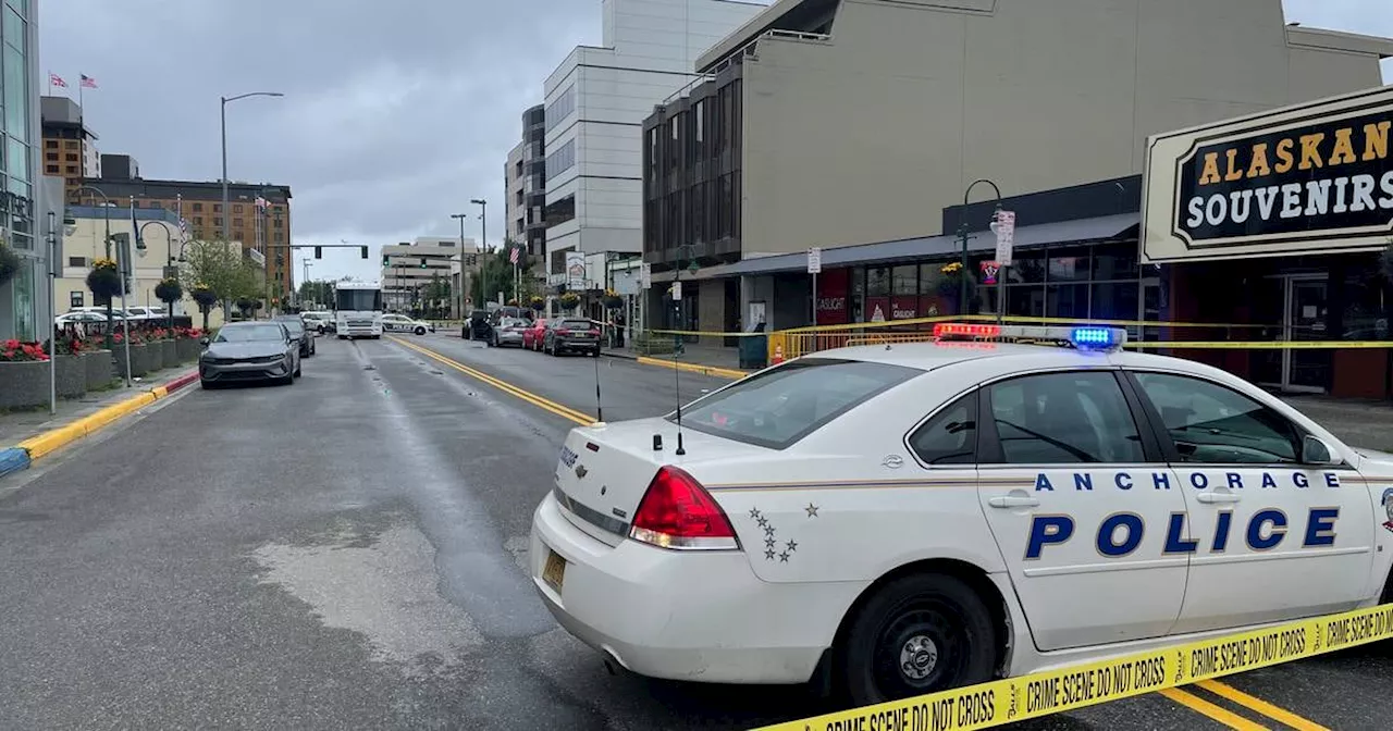 One man dead, another injured in a shooting in downtown Anchorage early Sunday, police say