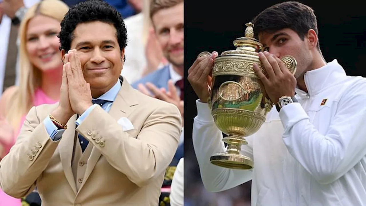 Wimbledon 2024: सचिन तेंदुलकर ने दी अल्काराज को खिताब जीतने पर बधाई, कहा- अब टेनिस पर एक ही राज करेगा..