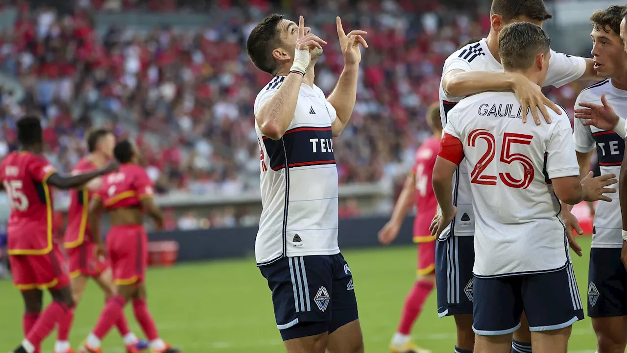 Brian White scores 2 goals, Fafà Picault adds goal, assist as Whitecaps beat St. Louis 3-1