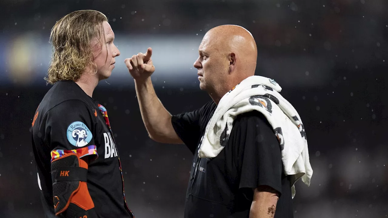 Orioles' Heston Kjerstad goes on the 7-day concussion list a day after being hit in the head