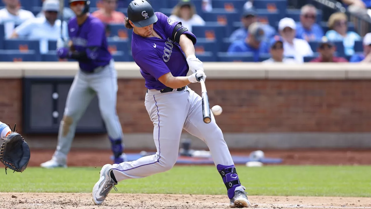 Toglia hits three homers, Tovar adds two and the Rockies beat the Mets 8-5