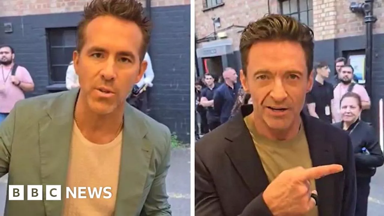 Ryan Reynolds and Hugh Jackman praise Burton hospital nurses