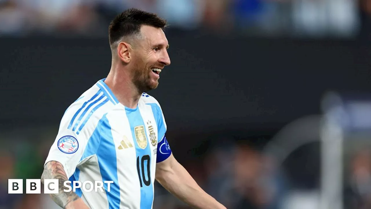 Argentina v Colombia: Lionel Messi and co set for Copa America final