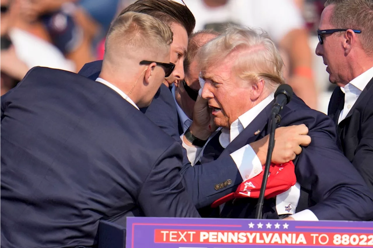 Hat ein Fotograf der New York Times eine auf Trump gerichtete Kugel auf Foto verewigt?