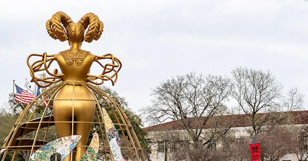 ‘Satanic’ Statue at University of Houston Beheaded During Hurricane Beryl