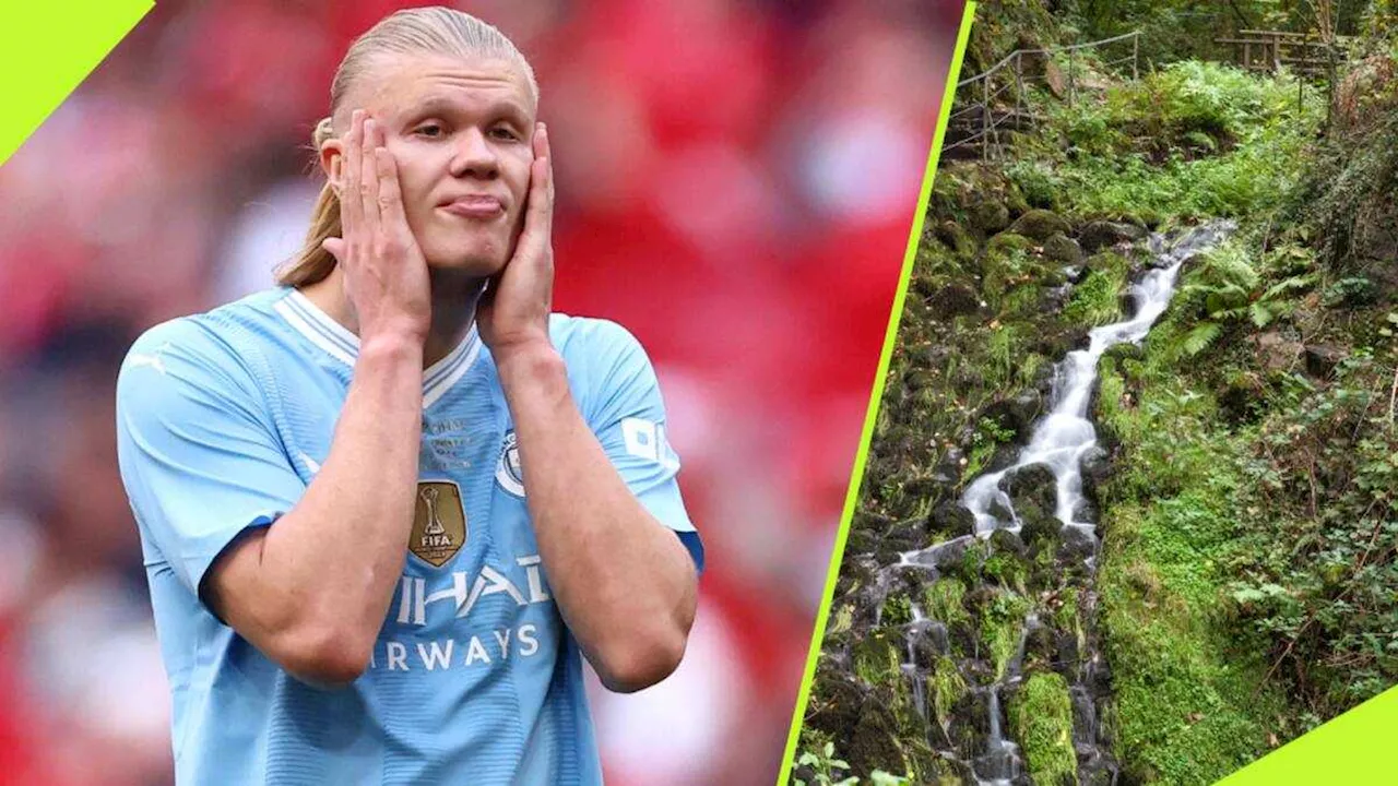 Erling Haaland: Manchester City Star Performs ‘Ritual’ in Middle of a River, Video Sparks Reactions