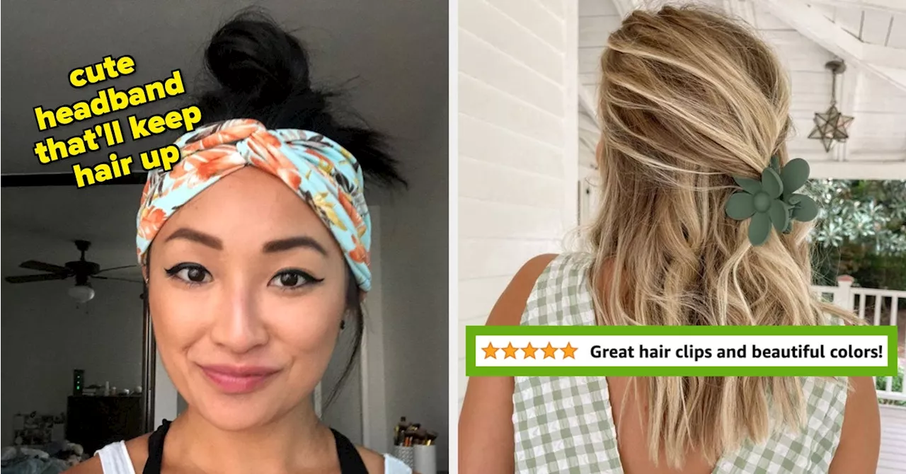 22 Hair Accessories To Keep Your Hair Off Your Neck