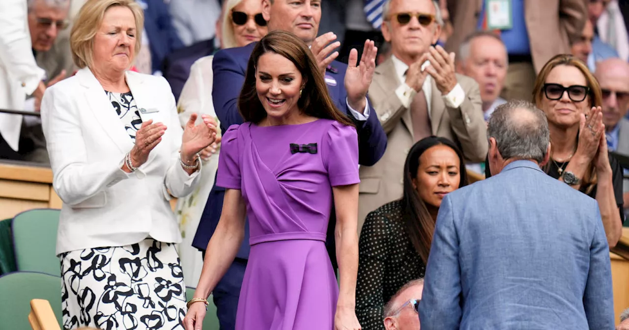 Princess Kate attends Wimbledon men's final in rare public appearance amid cancer treatment