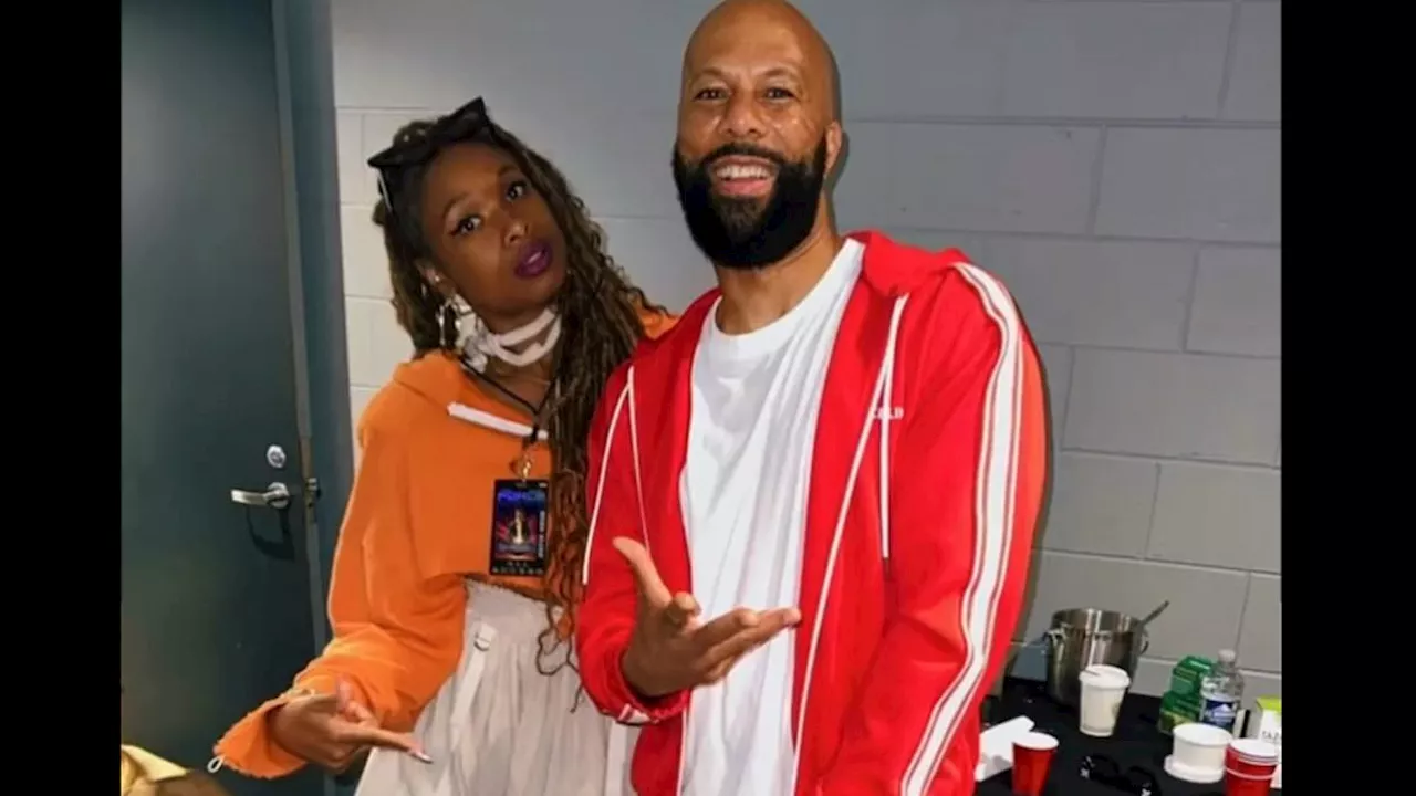 Common gushes over girlfriend Jennifer Hudson's vocal prowess and says she really 'brought it' on...