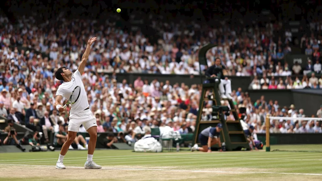 Neuauflage des Finals von 2023: Alcaraz verteidigt Wimbledon-Titel gegen fast chancenlosen Djokovic