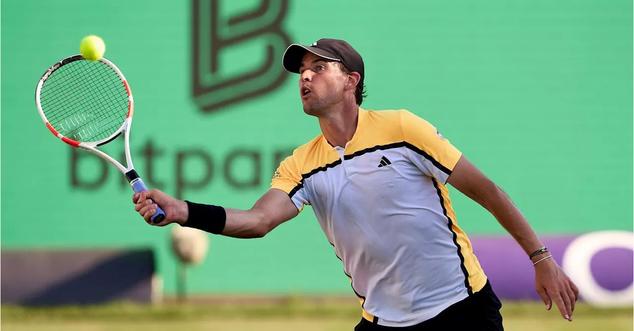 Für Dominic Thiem steht in Gstaad der Genuss im Vordergrund