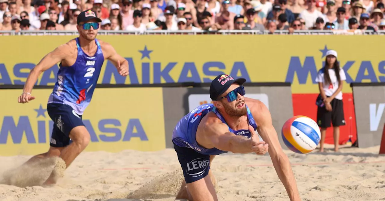 Norwegens Beachvolleyball-Stars Mol/Sörum triumphieren zum fünften Mal in Wien