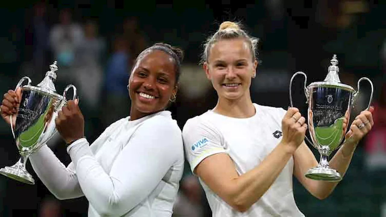 American Townsend wins Wimbledon doubles crown alongside Siniakova