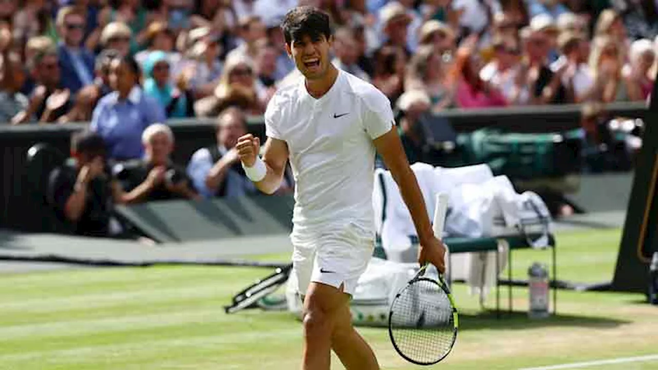 Dominant Alcaraz blows away Djokovic to retain Wimbledon title