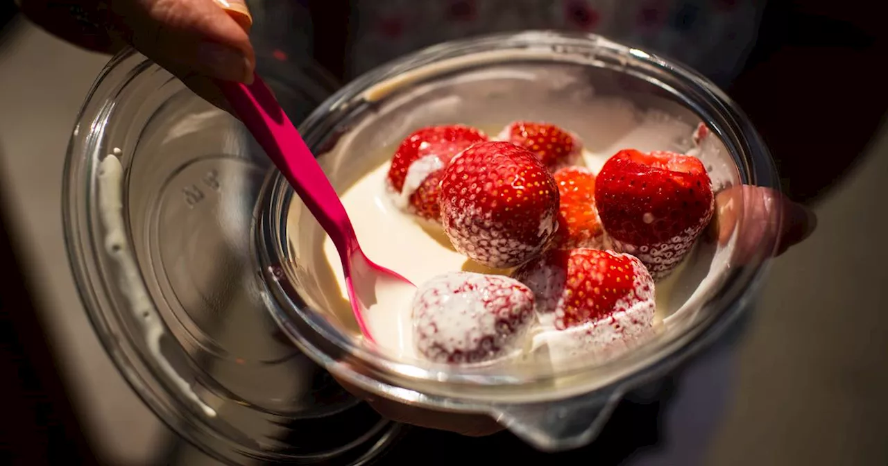 'Delicious' strawberries and cream puff pastries perfect for Wimbledon final