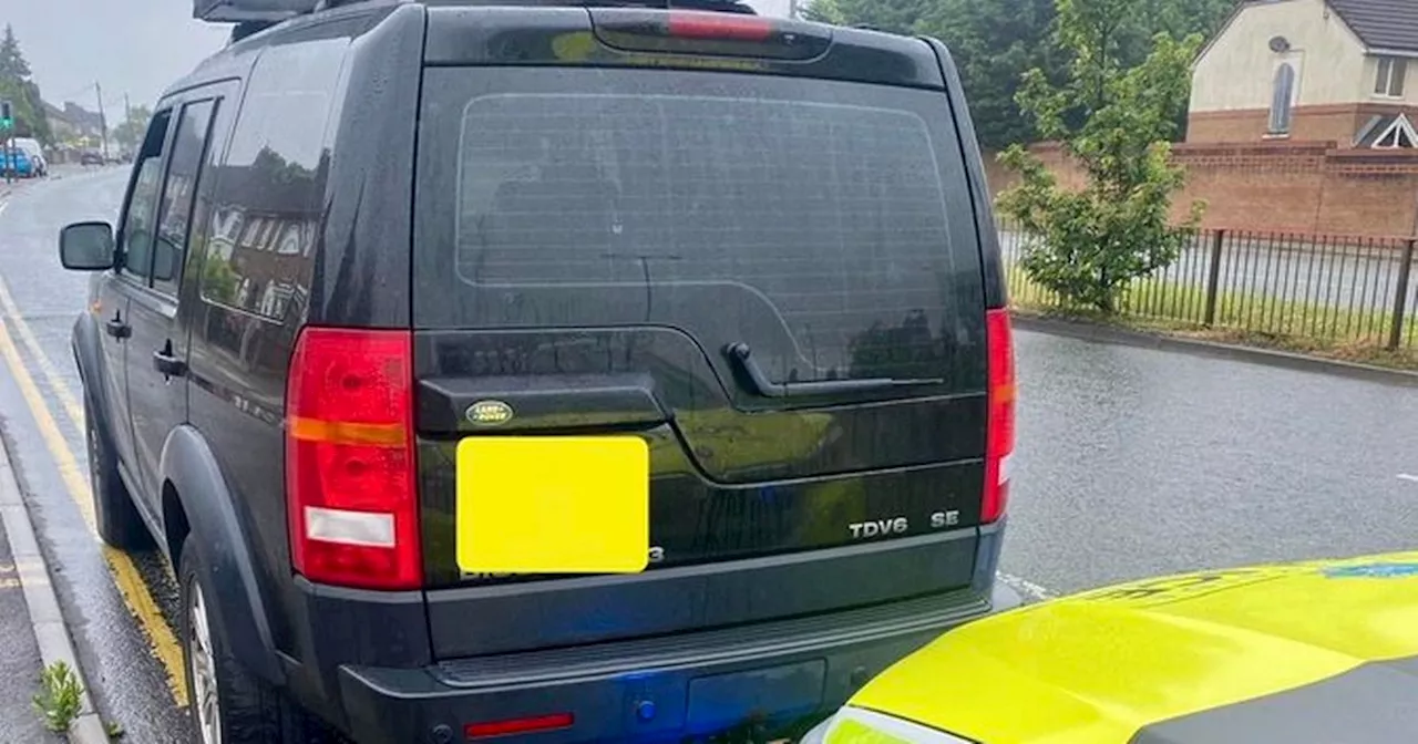 Land Rover stopped for 'erratic' driving but it got worse