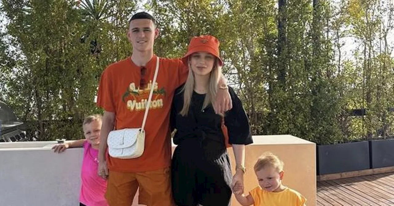 Phil Foden's girlfriend after dash home for family matter