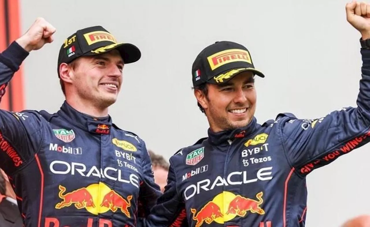 Checo Pérez y Max Verstappen, la pareja nominada a 'Couple Goals' en una premiación