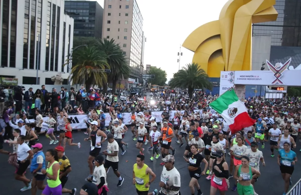 Medio Maratón de la CDMX: Conoce la ruta y los horarios de la edición XVII