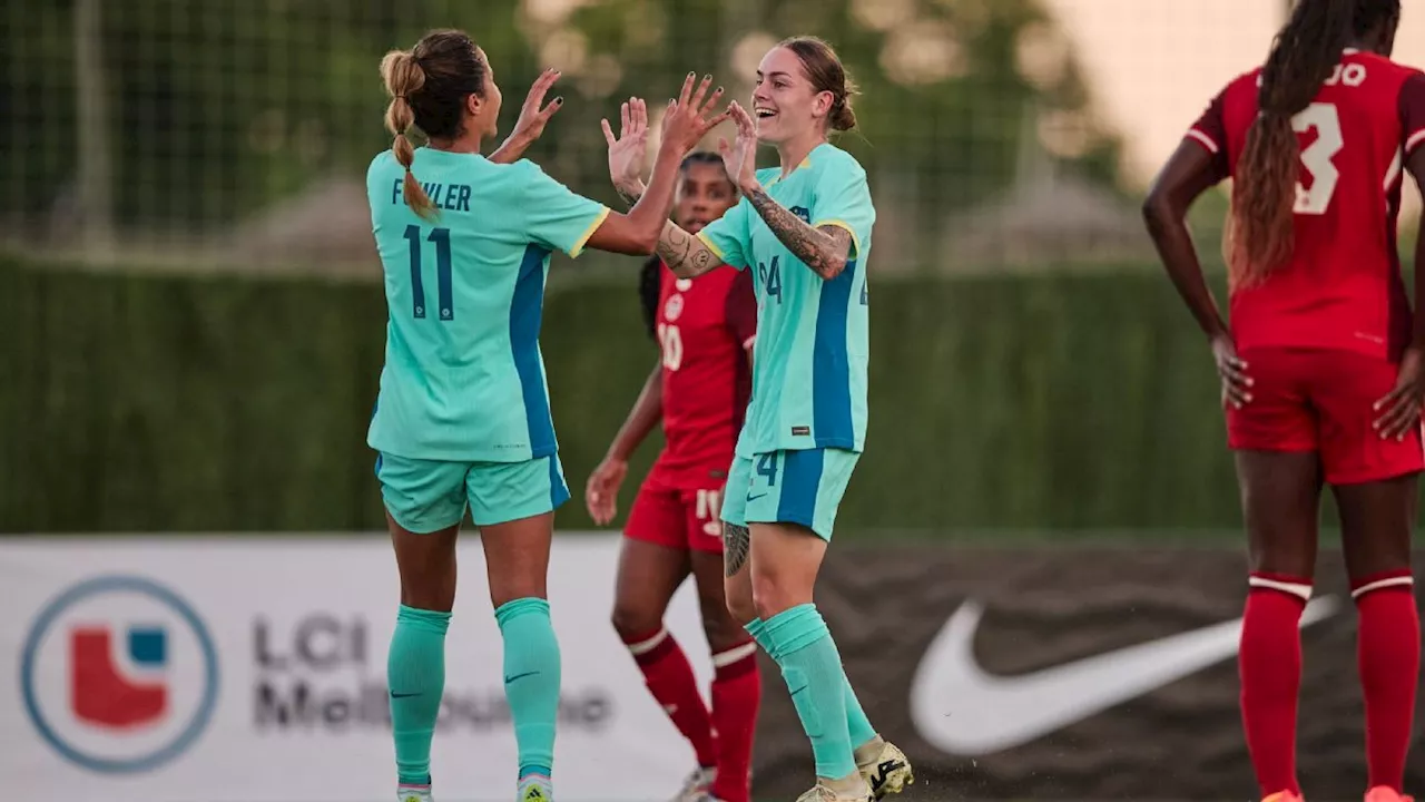 Matildas' Olympics prep wraps up with a high dose of caution