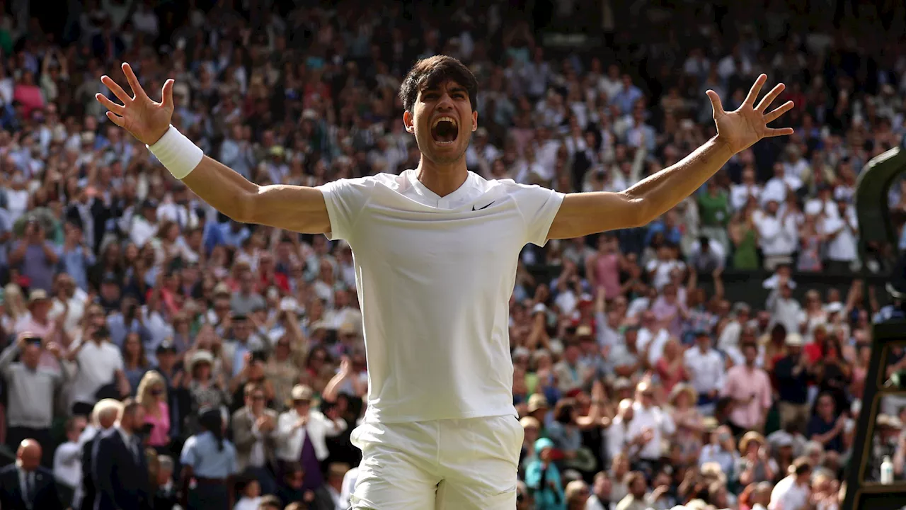 Wimbledon 2024: Carlos Alcaraz düpiert Novak Djokovic im Finale - Spanier feiert vierten Grand-Slam-Titel