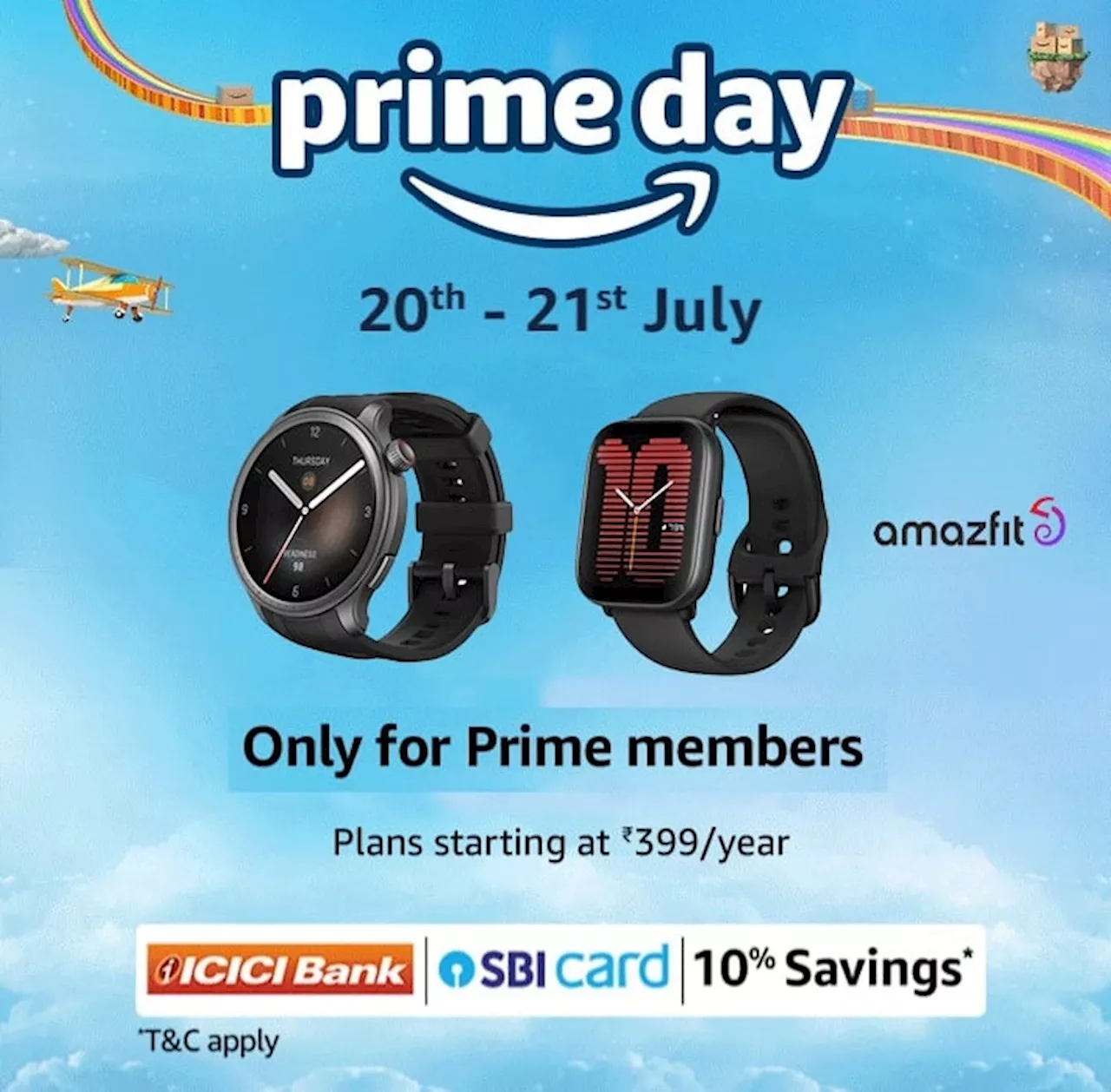 Save most with these Amazfit Smartwatch Deals on Amazon Prime Day in India