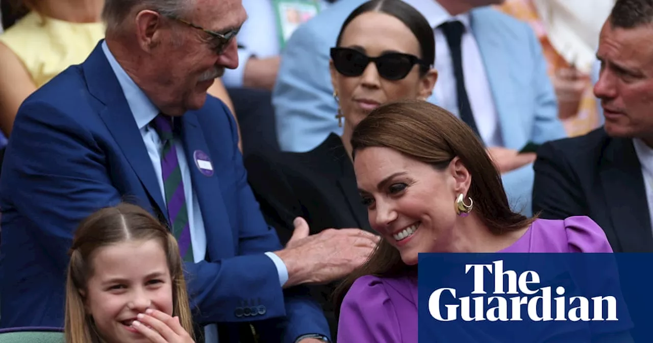 Catherine, Princess of Wales, attending Wimbledon men’s singles final