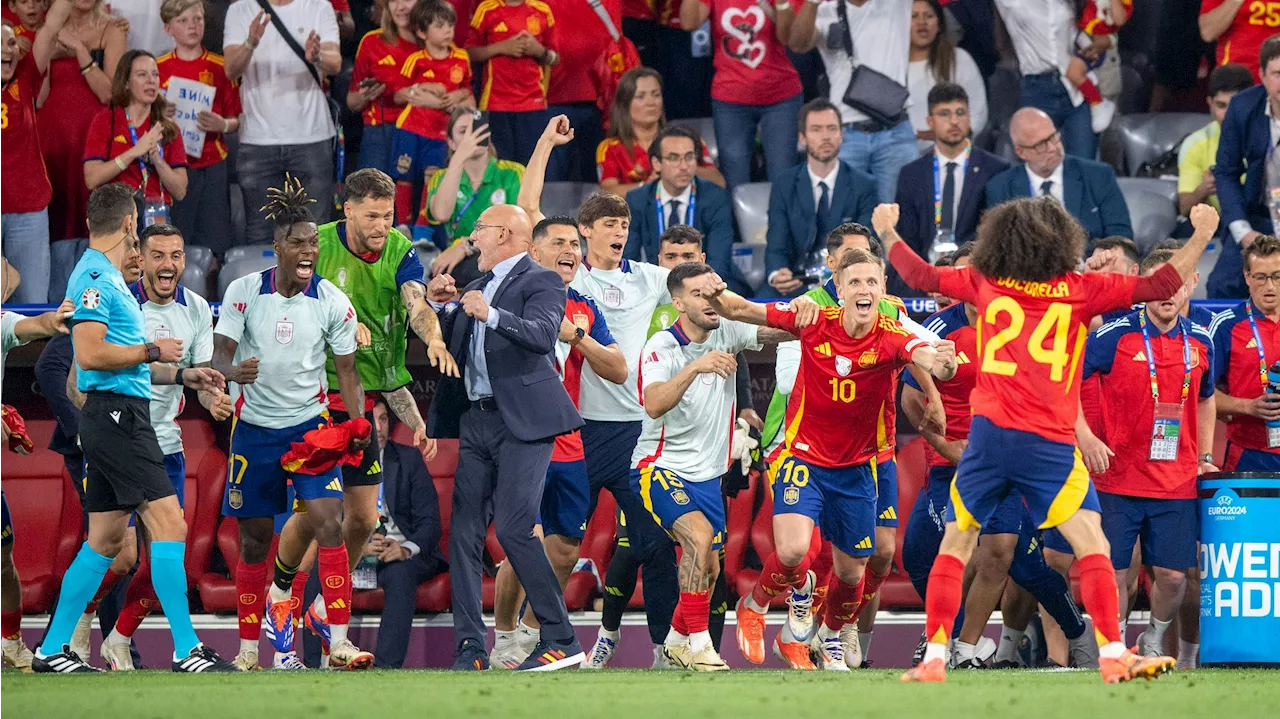 Spanien-Coach hielt sein Wort: 'Jetzt sind wir hier'