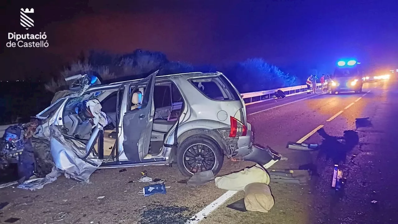 Muere un hombre de 60 años tras un choque entre dos vehículos en Castellón