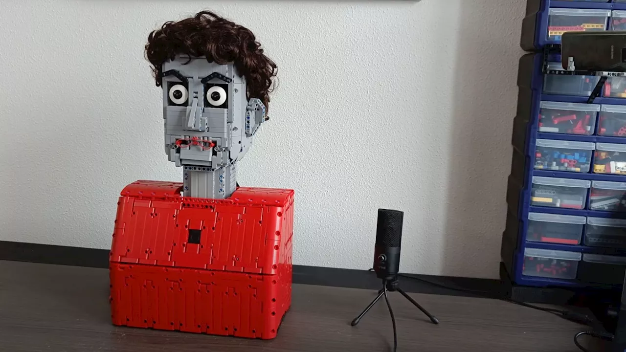 World’s first AI LEGO robot head that talks like human gets new life