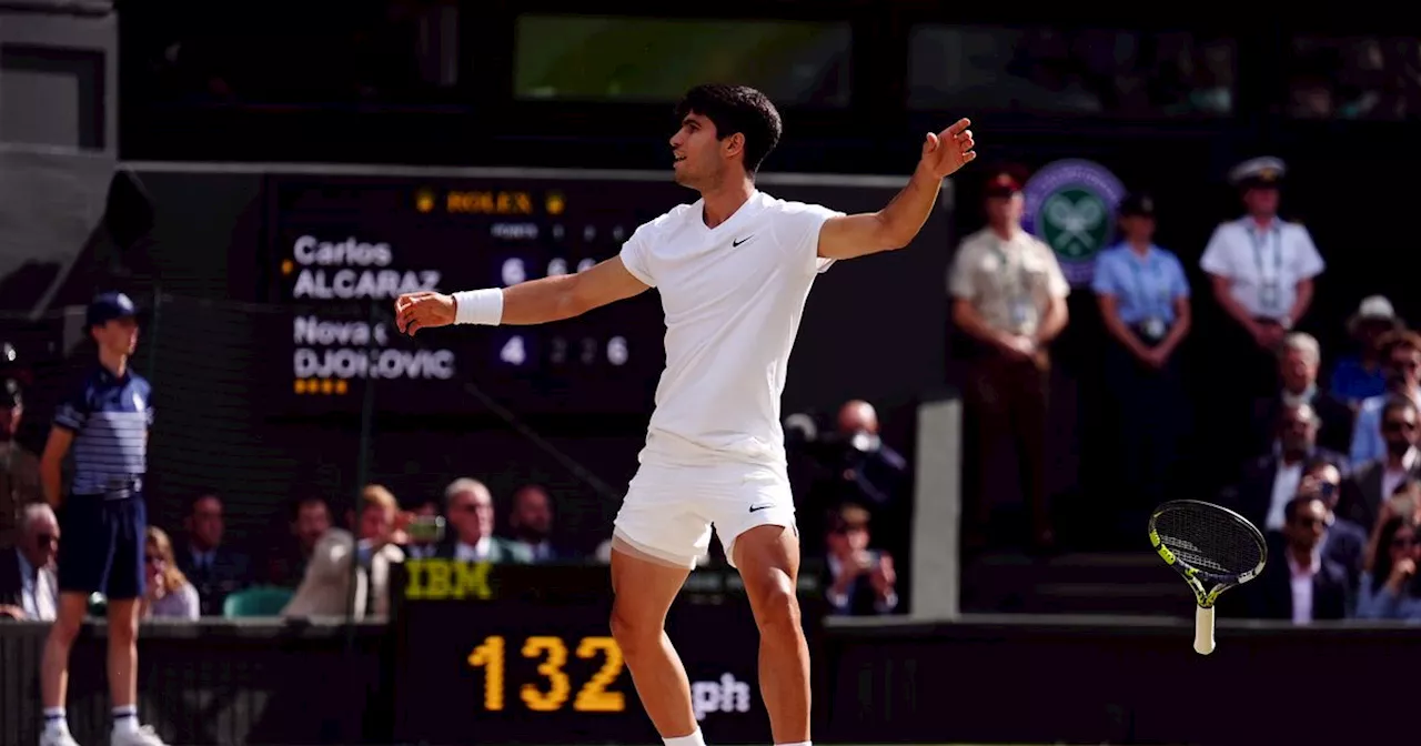 Carlos Alcaraz beats Novak Djokovic in straight sets to retain Wimbledon title