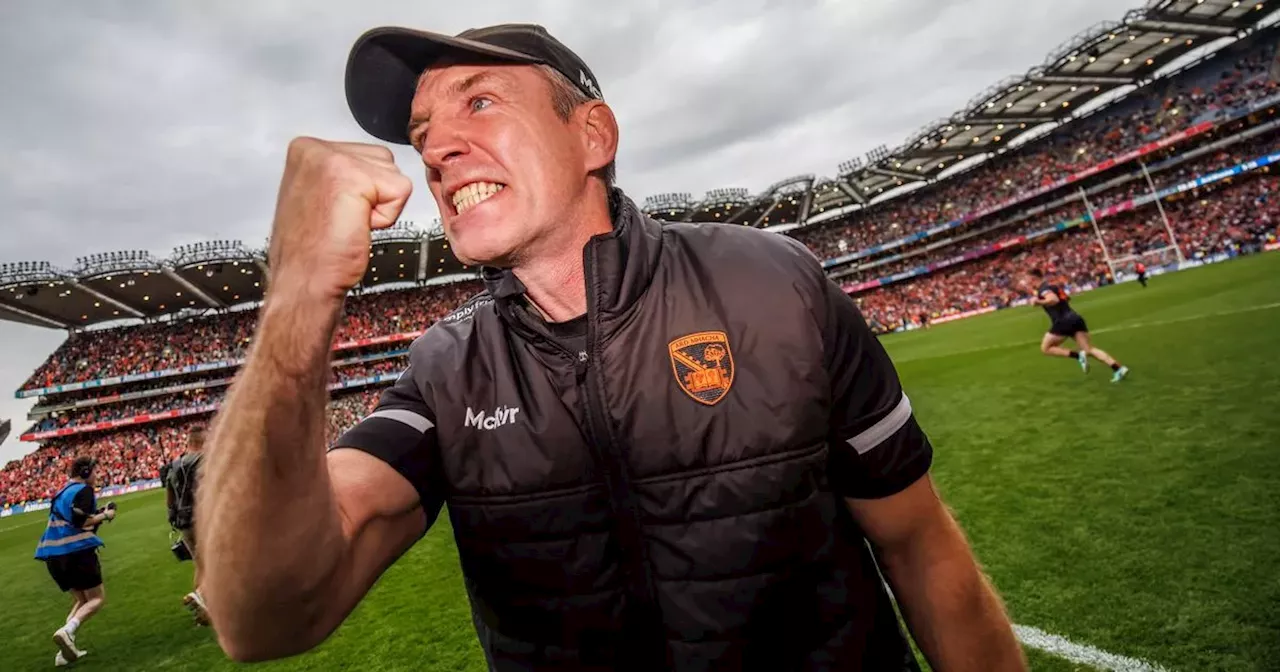 Kieran McGeeney says he could always see Armagh reaching an All-Ireland final