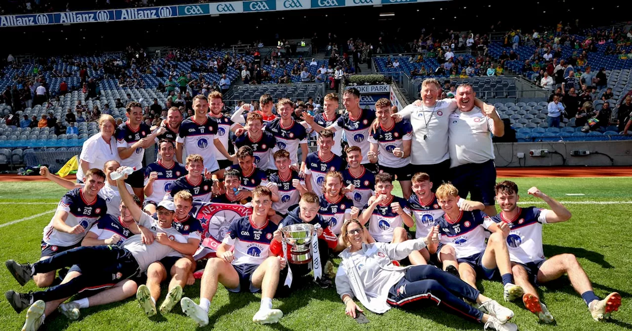 New York withstand London comeback to retain All-Ireland junior football title