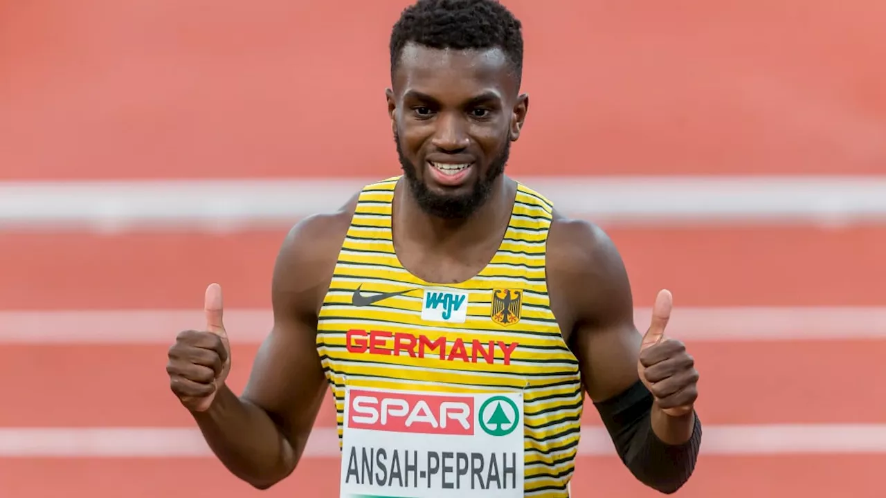 Leichtathletik: Ansah-Peprah läuft 10,00 Sekunden über 100 m