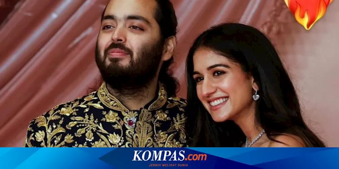 Pesta Mewah Pernikahan Anant Ambani, Disebut Habiskan Rp 2,5 Triliun